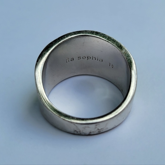 Lia sophia green ring size 10 - Picture 4 of 4